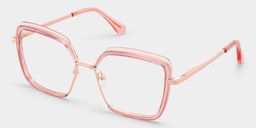 Cordaro Pink Square Glasses3