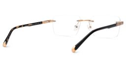 Savitrie Tortoise Rectangle Glasses3