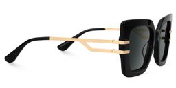 Poutine Black Square Sunglasses2