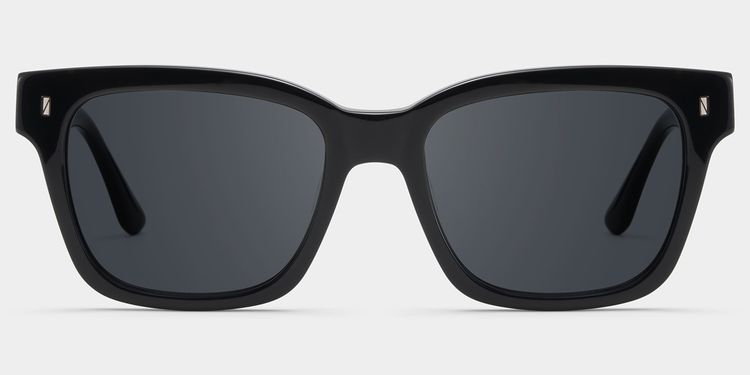 Pride Black Square Sunglasses