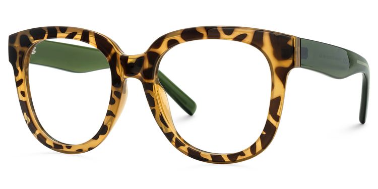 Harrell Tortoise Square Glasses