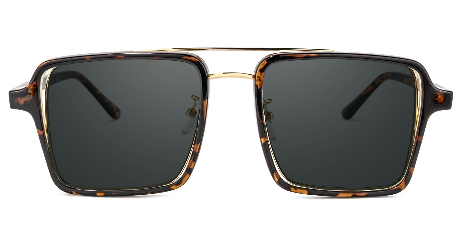 Nellie Mixed Tortoise-Gold Frame Sunglasses | ZEELOOL0