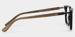 Noah Black Rectangle Glasses4