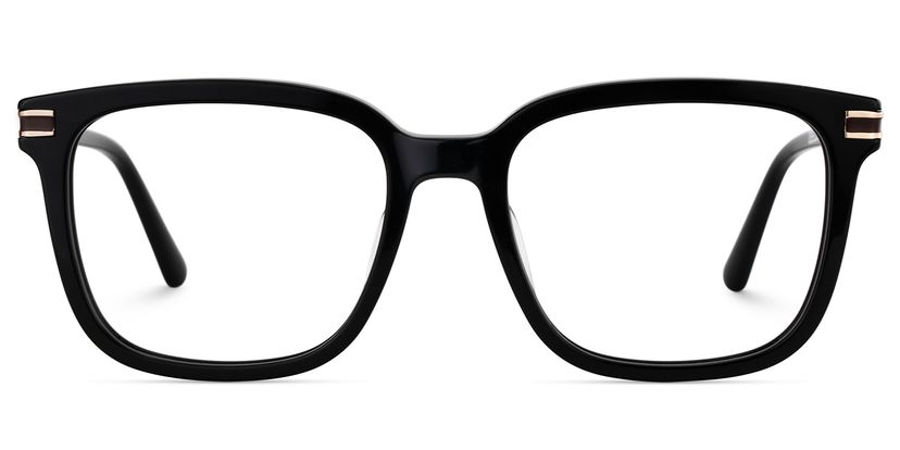 Kenny Black Square Glasses