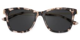 Vibert Tortoise Rectangle Sunglasses1