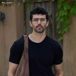 Anderson Black Aviator Glasses6