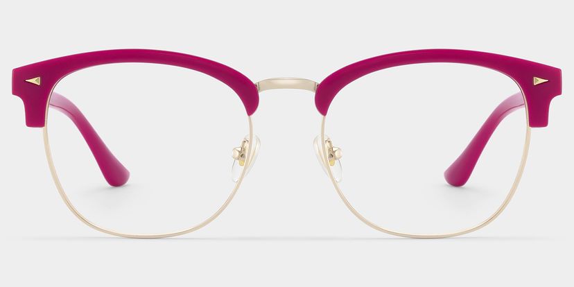 Lasha Pink Browline Glasses