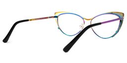 Ellen Iridescent Cat eye Glasses3
