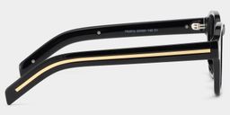 Leilani Black Rectangle Sunglasses3