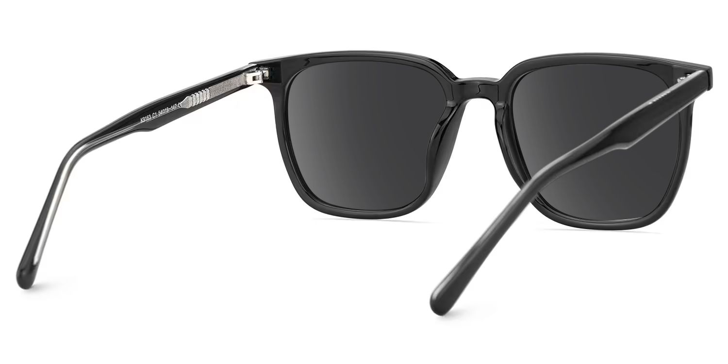 Eliza Black Square Sunglasses to Frame Your Face | ZEELOOL4