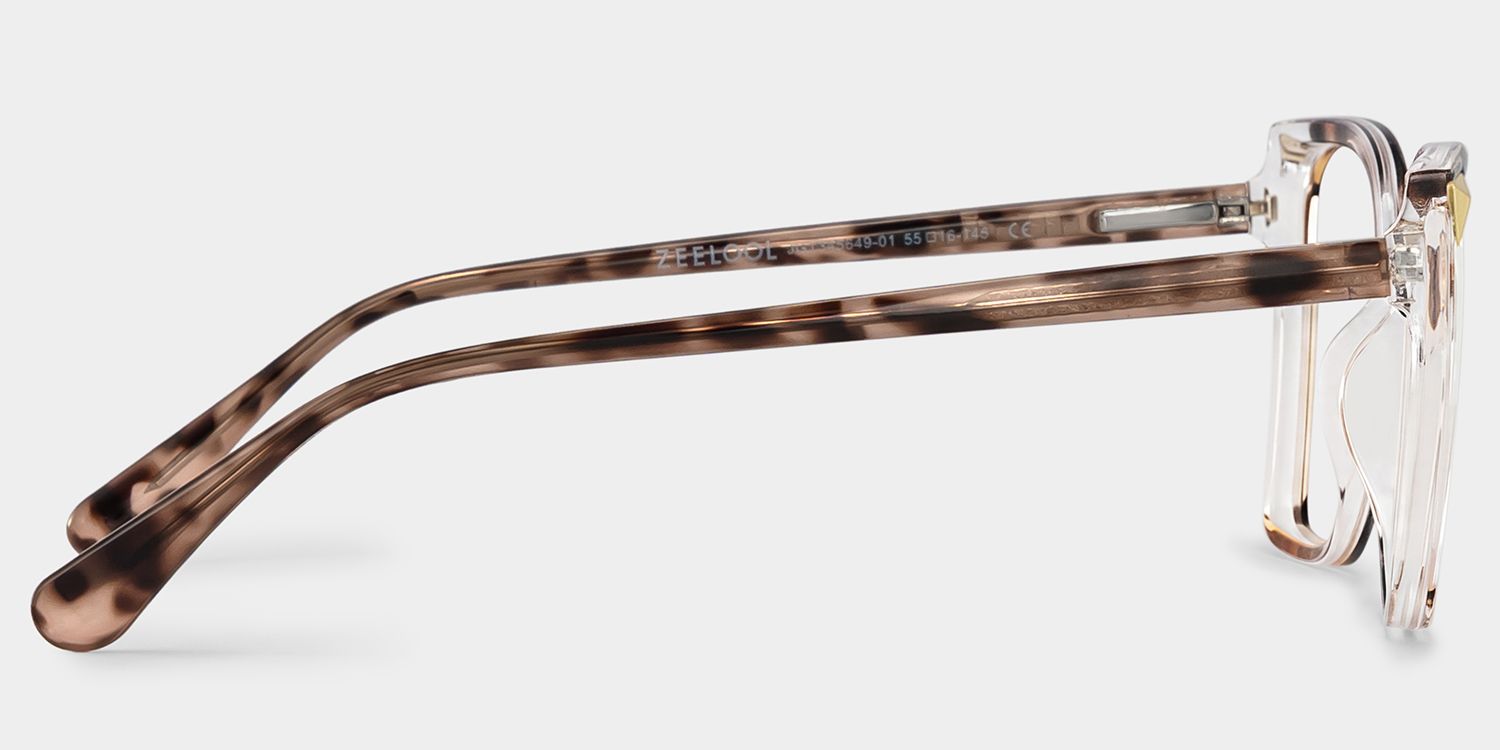 Clear Tortoise Shelia Butterfly Frame Glasses for Women3