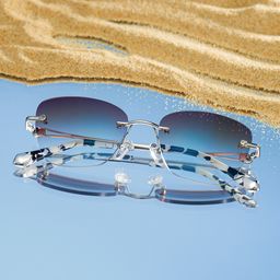 Seth Silver Rectangle Glasses8