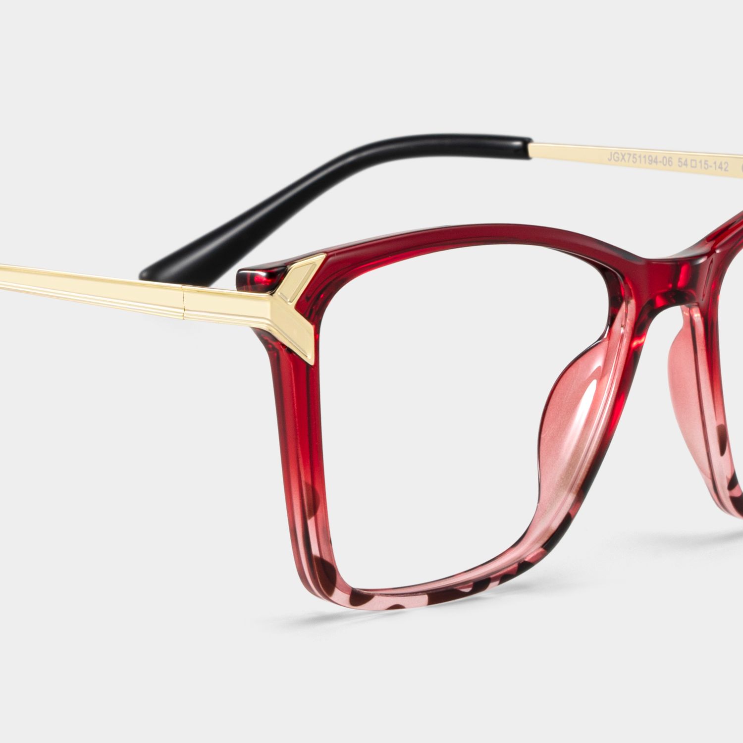 Tricee translucent square Frame glasses Online | ZEELOOL5
