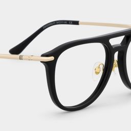 Isabelle Black Aviator Glasses5