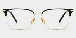 Maxwell Black Browline Glasses0
