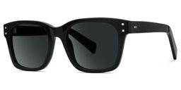 Fussell Black Square Sunglasses1