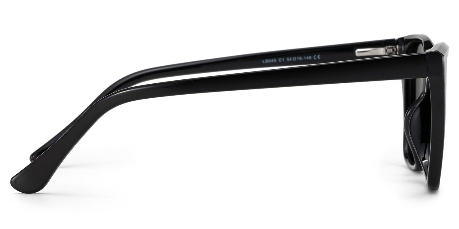 Sienna Tr90 Black Butterfly Frame Sunglasses | ZEELOOL3