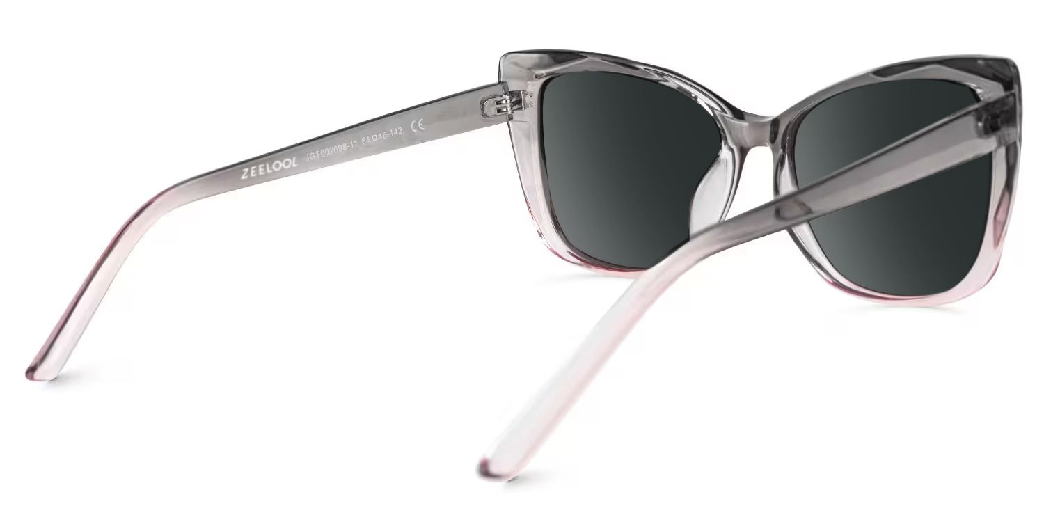 Farris Cat Eye Gray Sunglasses for Women & Men | ZEELOOL3