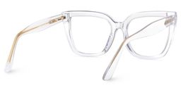 Mirta Clear Square Glasses4