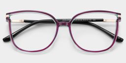 Rodz Purple Square Glasses1