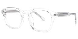 Selena Square Clear Glasses0