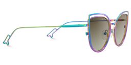 Spivey Iridescent Cat eye Sunglasses3