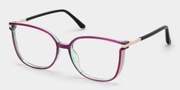Rodz Purple Square Glasses2