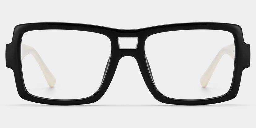 Nora Black Aviator Glasses