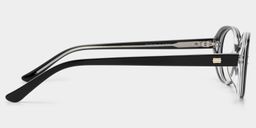 Lennon Black Oval Glasses4