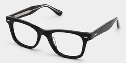 Robert Black Rectangle Glasses3