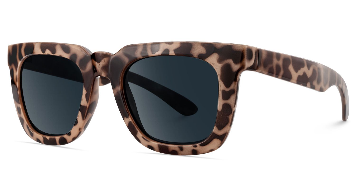 Clea Tortoise Rectangle Polarized Sunglasses for Driving | ZEELOOL2