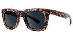 Clea Tortoise Rectangle Sunglasses2