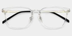 Lily Clear Rectangle Glasses2