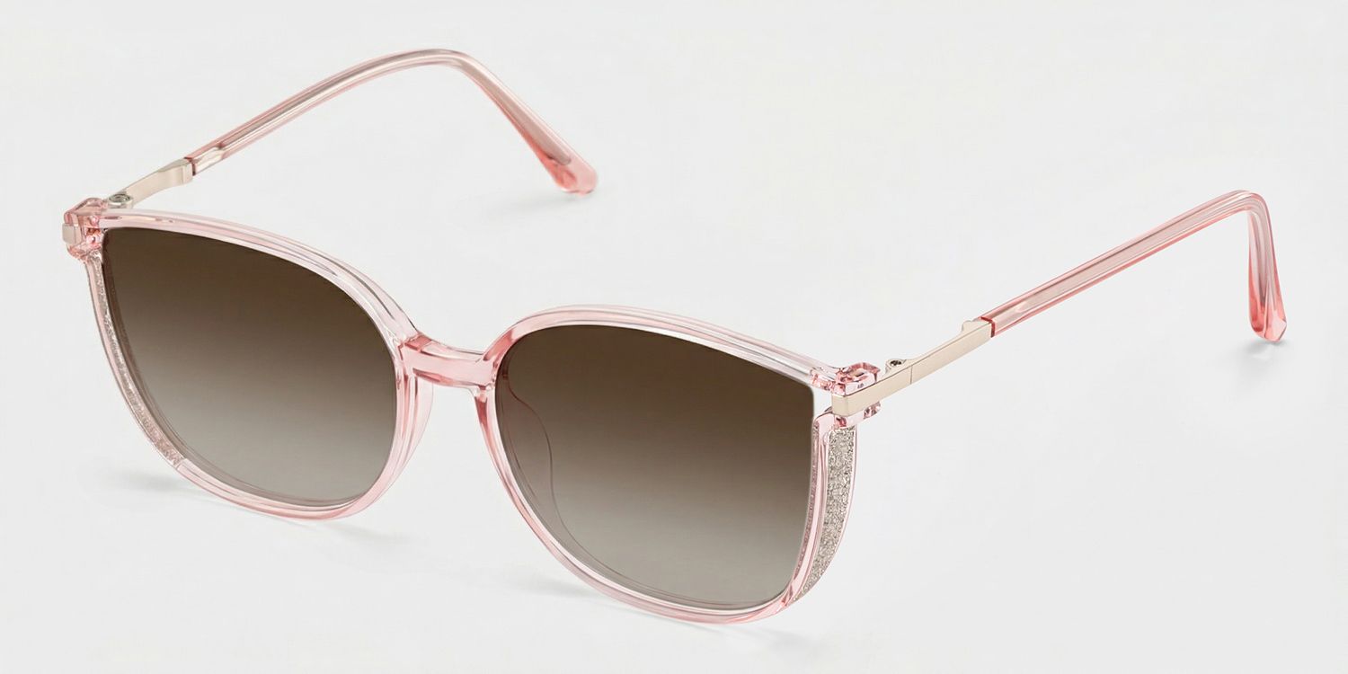 Rodz Flesh-Pink Square Sunglasses to Frame Your Face | ZEELOOL2