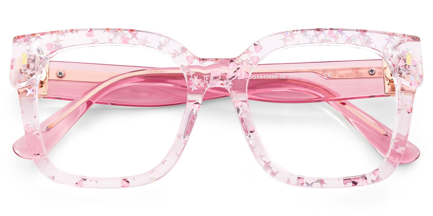 Designer Scicluna Glasses in Full-frame With Gillter Star2