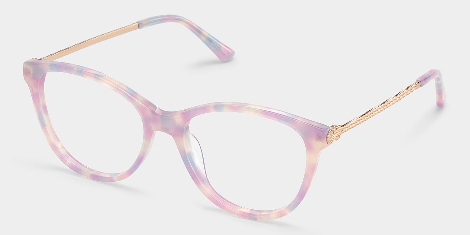 Eli Purple Cat Eye Gradient Eyeglass Frames for Ladies | ZEELOOL2