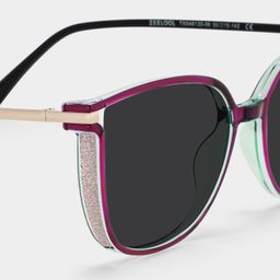 Rodz Purple Square Sunglasses4