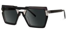Ferguson Black Geometric Sunglasses1