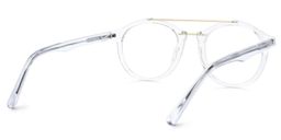 Lee Clear Round Glasses3