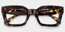 Nevaeh Tortoise Square Glasses2