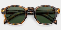 Leilani Tortoise Rectangle Sunglasses2