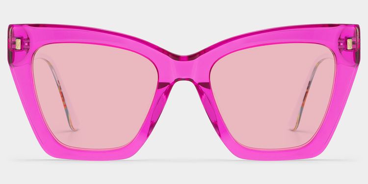 Mackey Pink Butterfly Sunglasses