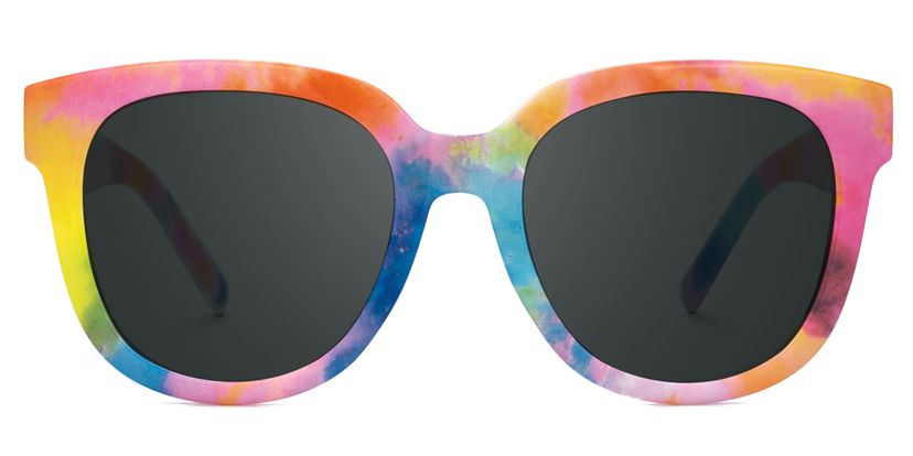Harrell Rainbow Square Sunglasses