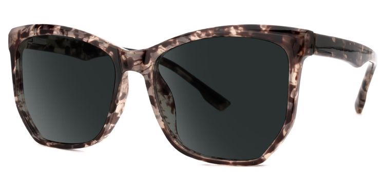 Libby Tortoise Geometric Sunglasses