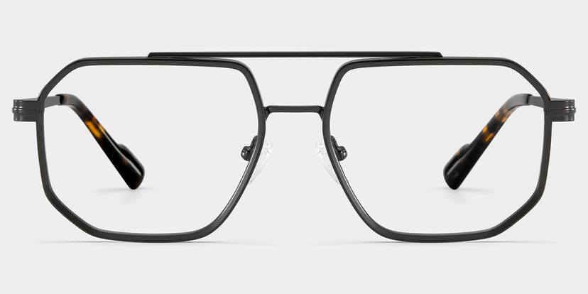 Autumn Gray Aviator Glasses