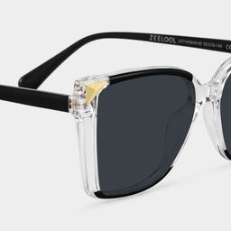 Shelia Black Clear Butterfly Sunglasses4