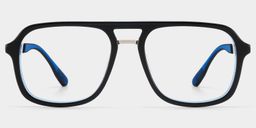 Ryder Blue Aviator Glasses1