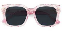 Scicluna Pink Square Sunglasses1