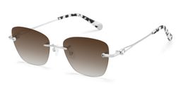 Seth Silver Rectangle Sunglasses2