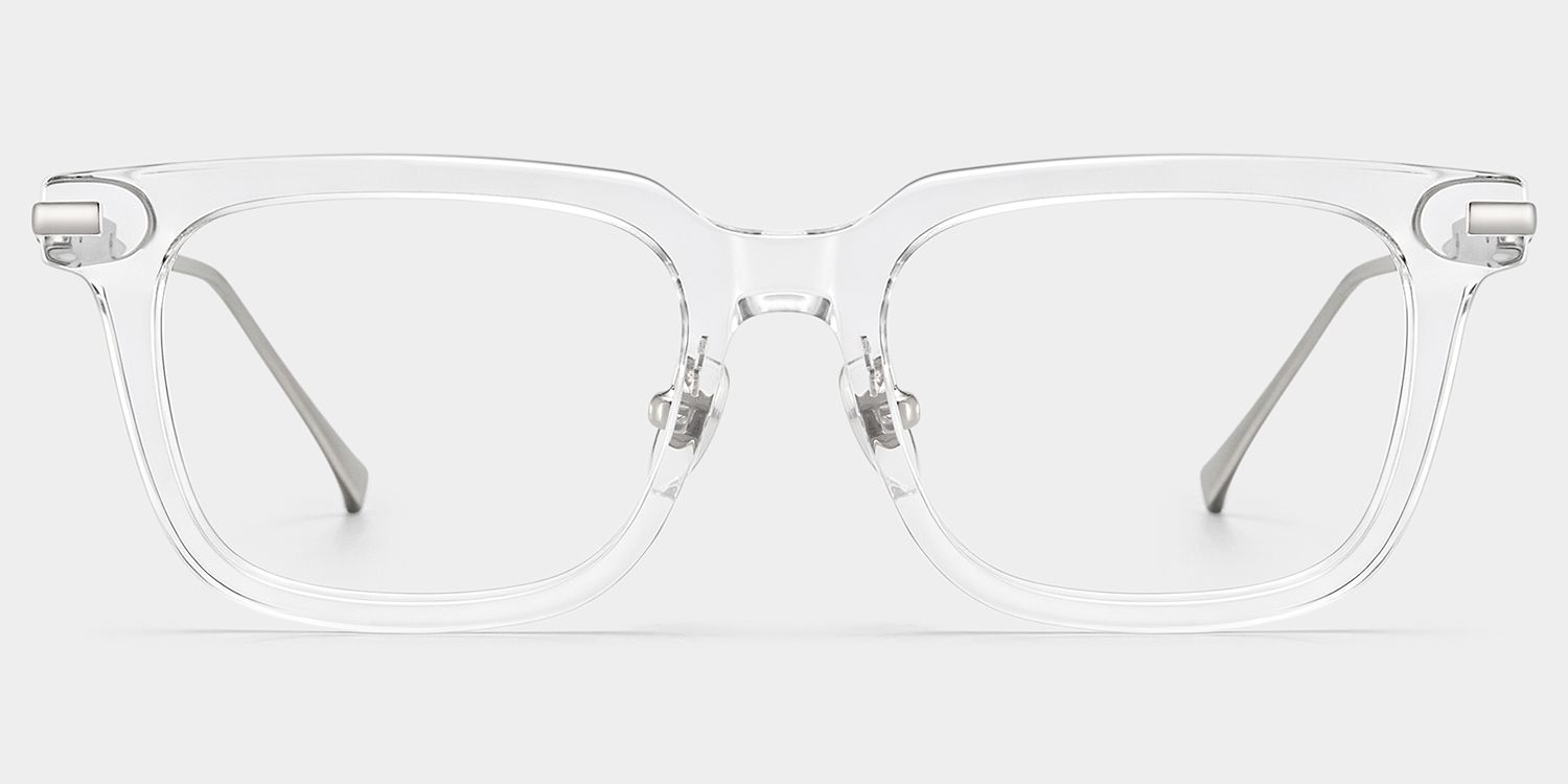 Rayne Clear Square Eyeglass Frame for Men | ZEELOOL0